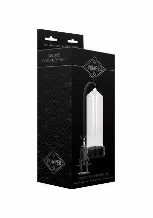 Прозрачная ручная вакуумная помпа Deluxe Beginner Pump 