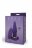 Фиолетовая анальная вибропробка APEX BUTT PLUG LARGE PURPLE - 15 см. 