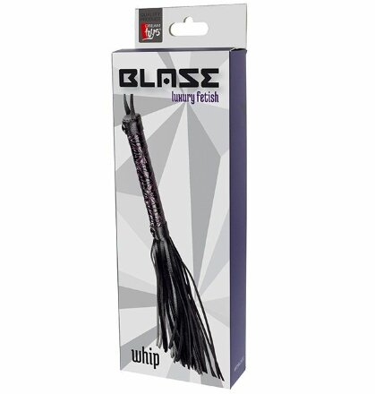 Фиолетово-черная плеть BLAZE WHIP PURPLE 