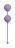 Фиолетовые вагинальные шарики The Firebird Lavender Sunset 