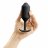 Чёрная пробка для ношения B-vibe Snug Plug 3 - 12,7 см. 