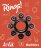 Чёрное эрекционное кольцо Rings Bubbles 