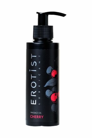 Массажное масло Erotist CHERRY с ароматом вишни - 150 мл. 