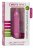 Розовая удлинённая вибропуля Power Bullet Pink - 8,3 см. 