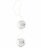Серебристые шарики VIBRATONE DUO BALLS SILVER BLISTERCARD 