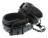 Черные оковы на щиколотки ANKLE CUFF CROCO 