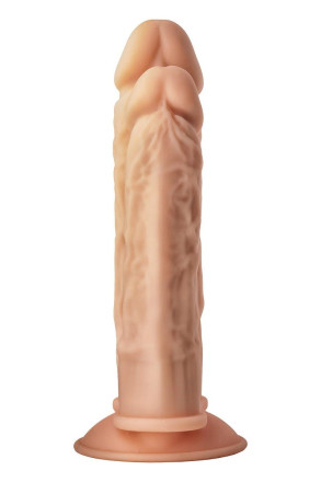 Телесный анально-вагинальный фаллоимитатор Double Penetrator - 19,5 см. 