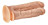 Телесный анально-вагинальный фаллоимитатор Double Penetrator - 19,5 см. 