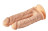 Телесный анально-вагинальный фаллоимитатор Double Penetrator - 19,5 см. 