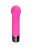 Розовый силиконовый мини-вибратор Lil Gspot - 13 см. 