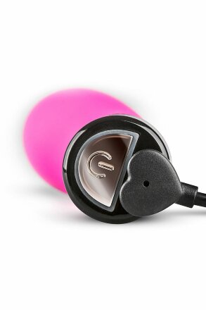 Розовый силиконовый мини-вибратор Lil Gspot - 13 см. 