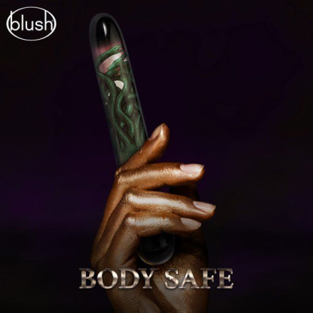 Фиолетовый вибратор Medusa - 17,7 см. 