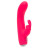 Розовый вибратор-кролик Rechargeable Mini Rabbit Vibrator - 15,2 см. 