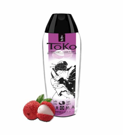 Интимный гель TOKO Lustful Litchee с ароматом личи - 165 мл. 