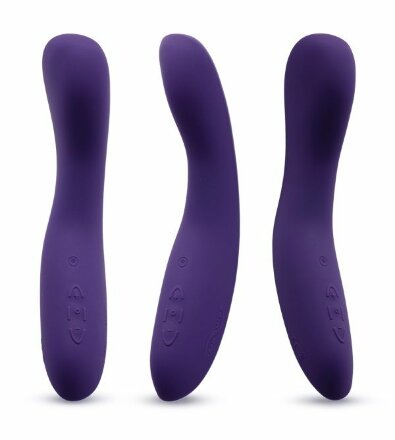 Фиолетовый вибромассажёр We Vibe Rave Purple - 19,3 см. 