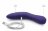 Фиолетовый вибромассажёр We Vibe Rave Purple - 19,3 см. 