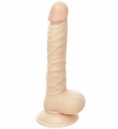 Реалистичный фаллоимитатор G-GIRL STYLE 8INCH DONG WITH SUCTION CUP - 20 см. 
