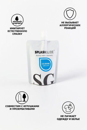 Лубрикант на водной основе Splashglide Lubricant Classic - 100 мл. 