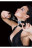 Чёрные пушистые наручники OUCH! Black 