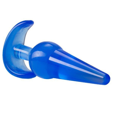 Синяя анальная пробка в форме якоря Large Anal Plug - 12,2 см. 
