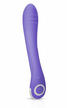 Фиолетовый вибратор для G-стимуляции Lici G-Spot Vibrator - 22,5 см. 