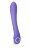 Фиолетовый вибратор для G-стимуляции Lici G-Spot Vibrator - 22,5 см. 