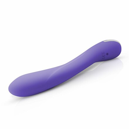 Фиолетовый вибратор для G-стимуляции Lici G-Spot Vibrator - 22,5 см. 