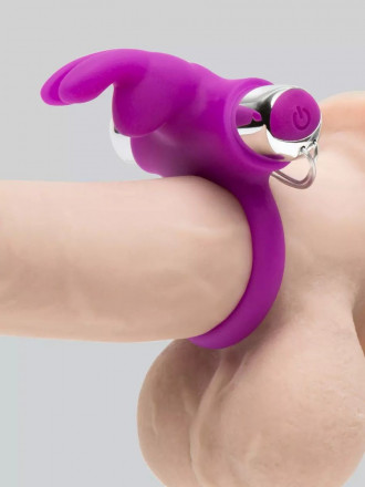 Лиловое виброкольцо с пультом ДУ Remote Control Cock Ring 