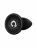 Чёрная малая анальная вибропробка Small Rechargeable Anal Plug - 10,9 см. 