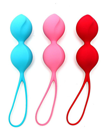 Набор из 3 двойных вагинальных шариков Satisfyer Balls 