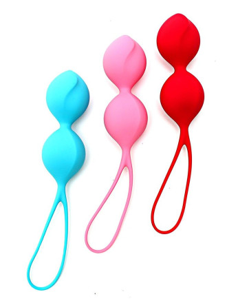 Набор из 3 двойных вагинальных шариков Satisfyer Balls 