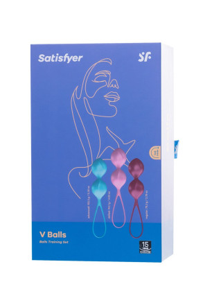 Набор из 3 двойных вагинальных шариков Satisfyer Balls 