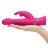 Розовый вибратор Thrusting Realistic Rechargeable Rabbit Vibrator с имитацией толчков - 22,8 см. 