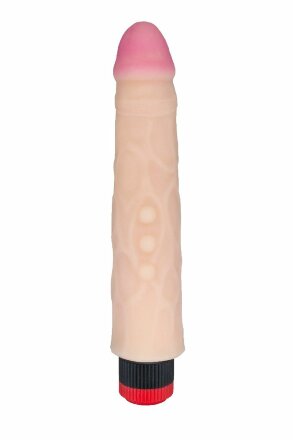 Телесный вибромассажёр HUMAN COPY 8,2&quot; - 21,6 см. 