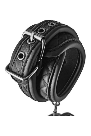 Черные манжеты на щиколотки ANKLE CUFF DIAMOND 
