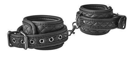 Черные манжеты на щиколотки ANKLE CUFF DIAMOND 