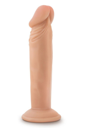 Телесный фаллоимитатор-реалистик 6 Inch Posable Dildo - 16,5 см. 