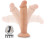 Телесный фаллоимитатор-реалистик 6 Inch Posable Dildo - 16,5 см. 