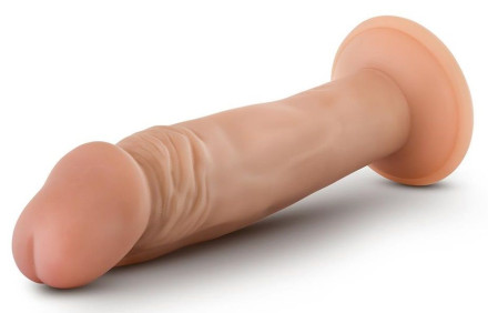 Телесный фаллоимитатор-реалистик 6 Inch Posable Dildo - 16,5 см. 
