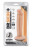 Телесный фаллоимитатор-реалистик 6 Inch Posable Dildo - 16,5 см. 