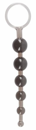 Дымчатая анальная цепочка Anal Beads - 20,5 см. 