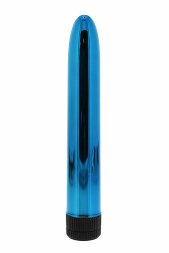 Голубой вибратор KRYPTON STIX 6 MASSAGER - 15,2 см.