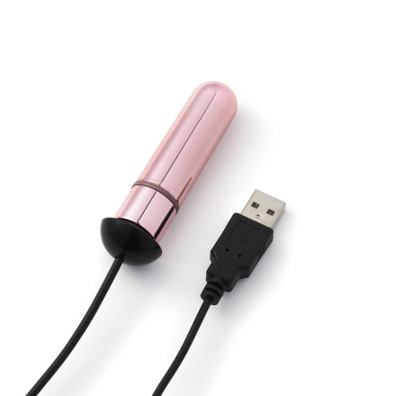 Пудровая вибропуля Shine Mini Rechargeable Bullet - 6,7 см. 