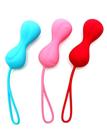 Набор из трёх двойных вагинальных шариков Satisfyer Balls 