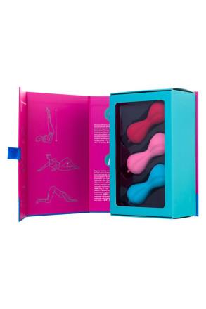 Набор из трёх двойных вагинальных шариков Satisfyer Balls 