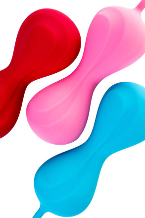 Набор из трёх двойных вагинальных шариков Satisfyer Balls 