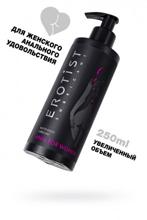 Женский анальный лубрикант на водной основе Erotist Anal For Women - 250 мл. 