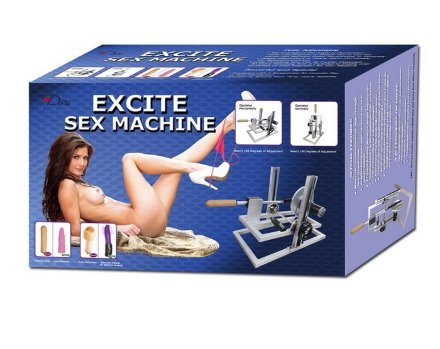 Секс-машина EXCITE с регулировкой угла наклона 