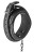 Черный ошейник с поводком COLLAR LEASH DIAMOND 