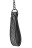 Черный ошейник с поводком COLLAR LEASH DIAMOND 